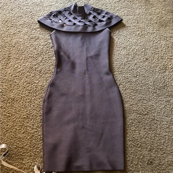 house of cb grey bandage dress House of CB/mistress rocks grey bandage dress. Size